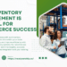 White and Green Modern Inventory Management Solution Twitter Ad